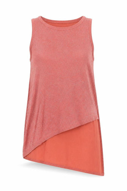 Womens UK Size 10 River Island Pink Basic Tank