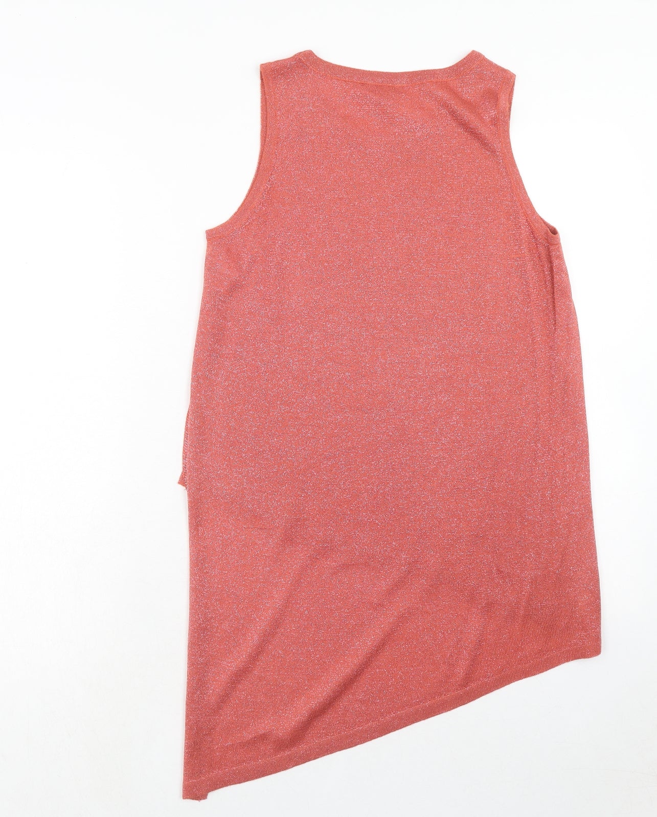 Womens UK Size 10 River Island Pink Basic Tank