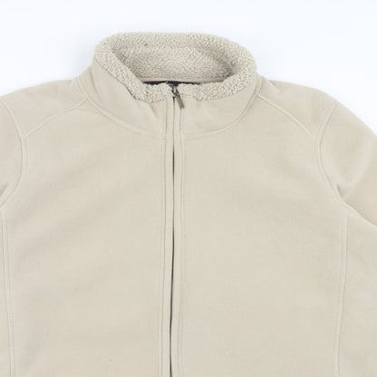 Bonmarché Womens Beige Jacket Size M Zip