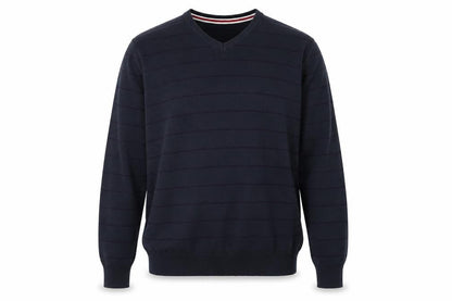 Mens UK Size L Sand Stone Blue Pullover Jumper