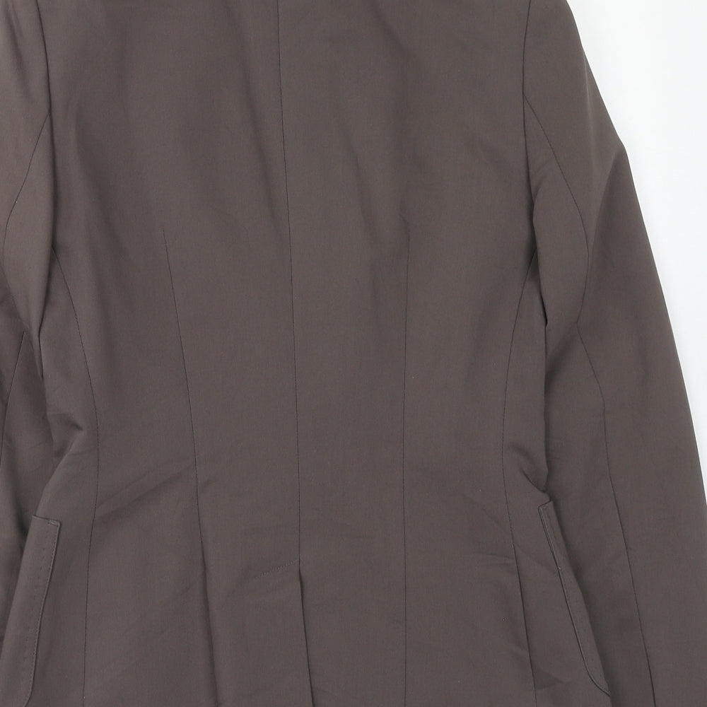 NEXT Womens Brown Cotton Jacket Blazer Size 8