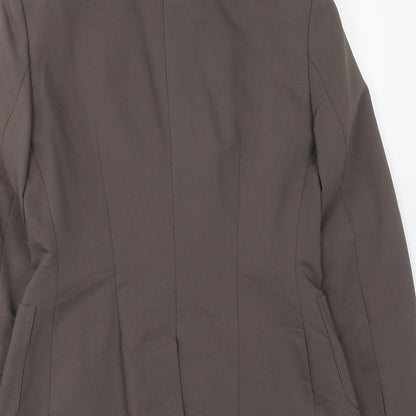 NEXT Womens Brown Cotton Jacket Blazer Size 8