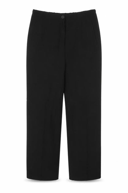 Womens UK Size 14 Slimma Regular Fit  Black Trousers
