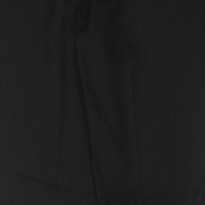 Womens UK Size 12 Peacocks Regular Fit Dress Pants Black Trousers