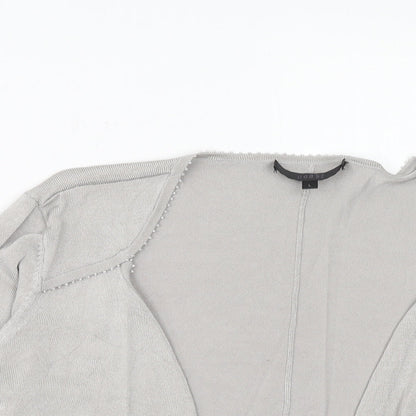 Womens UK Size L Coast Grey Cardigan Jumper