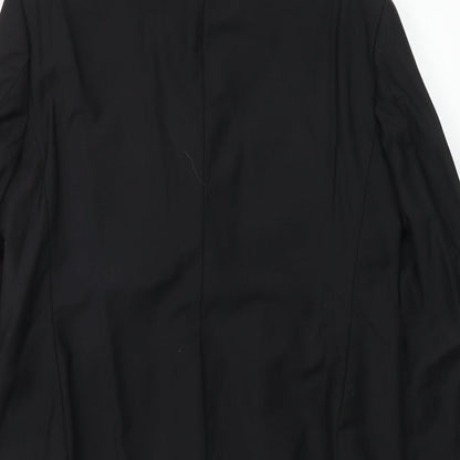 Mens UK Size 40 Fellini Regular Black Suit Jacket