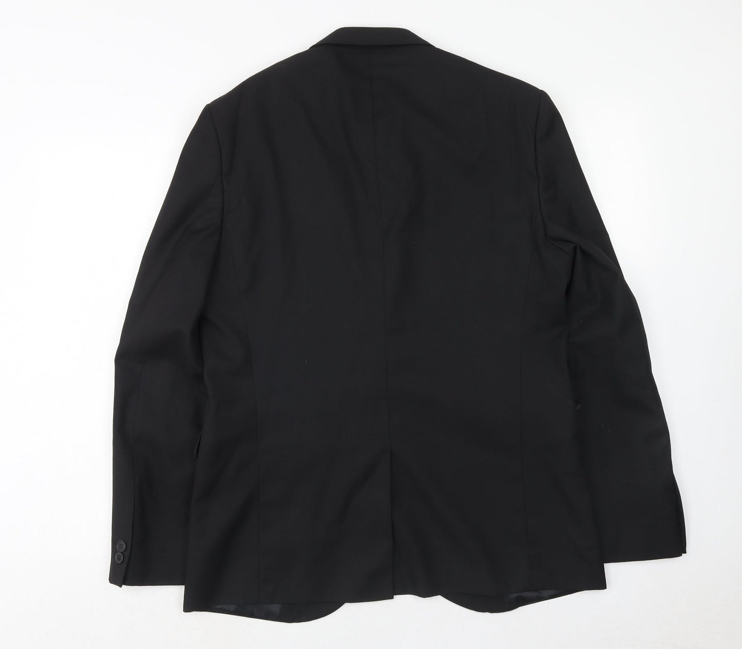 Mens UK Size 42 Matalan Regular Black Suit Jacket