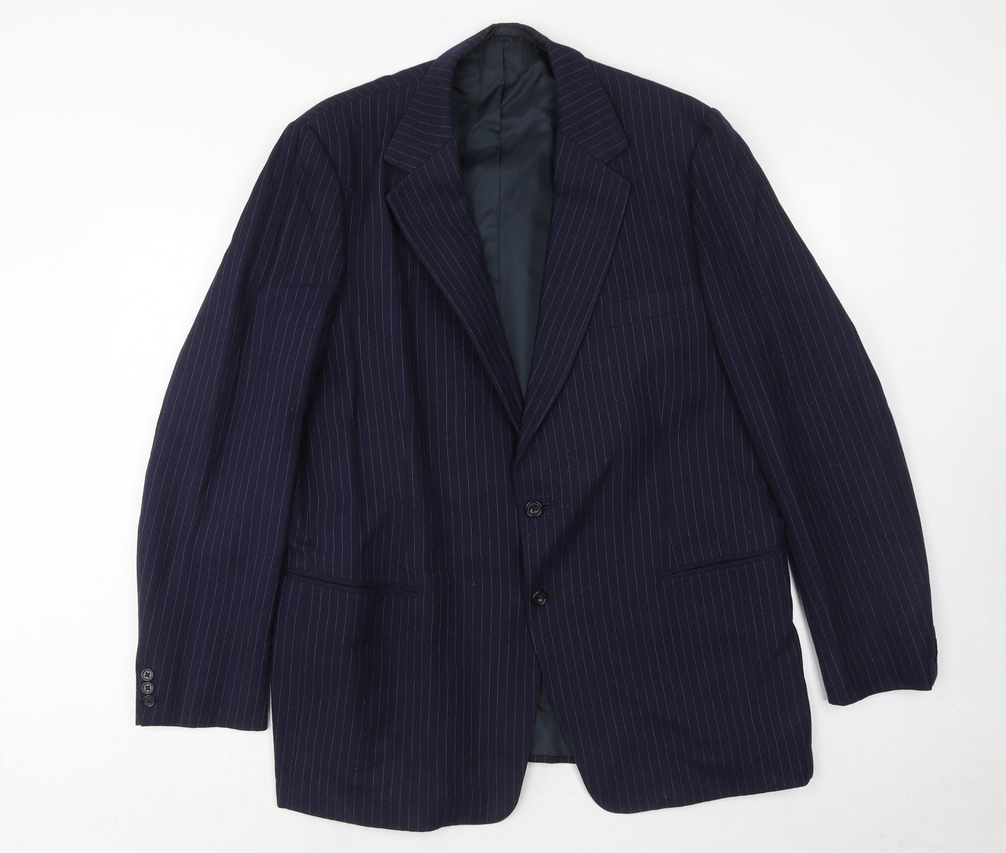 Mens UK Size 44 Preworn Regular Blue Suit Jacket