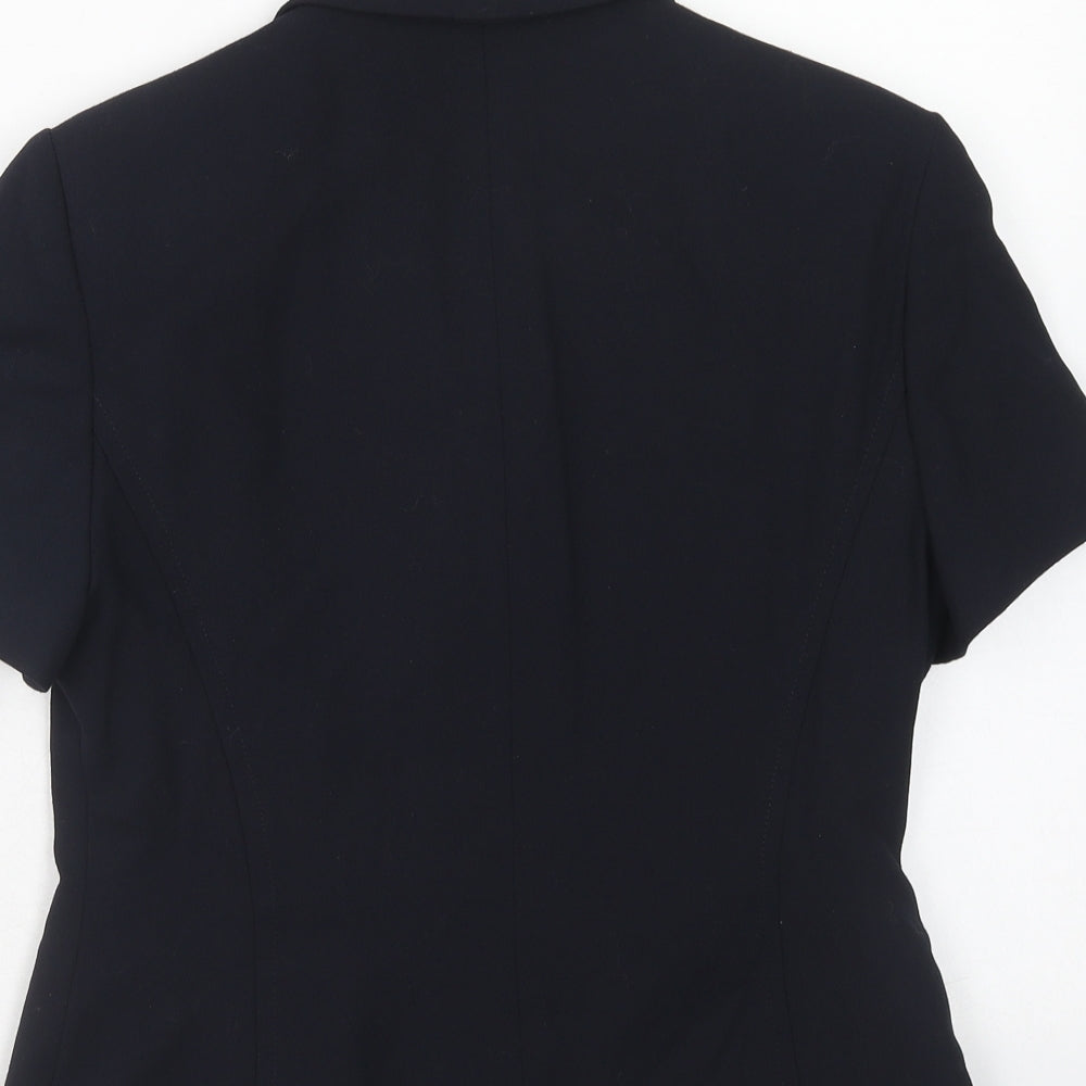 Womens UK Size 10 Anne Brooks Petites Blue Blazer