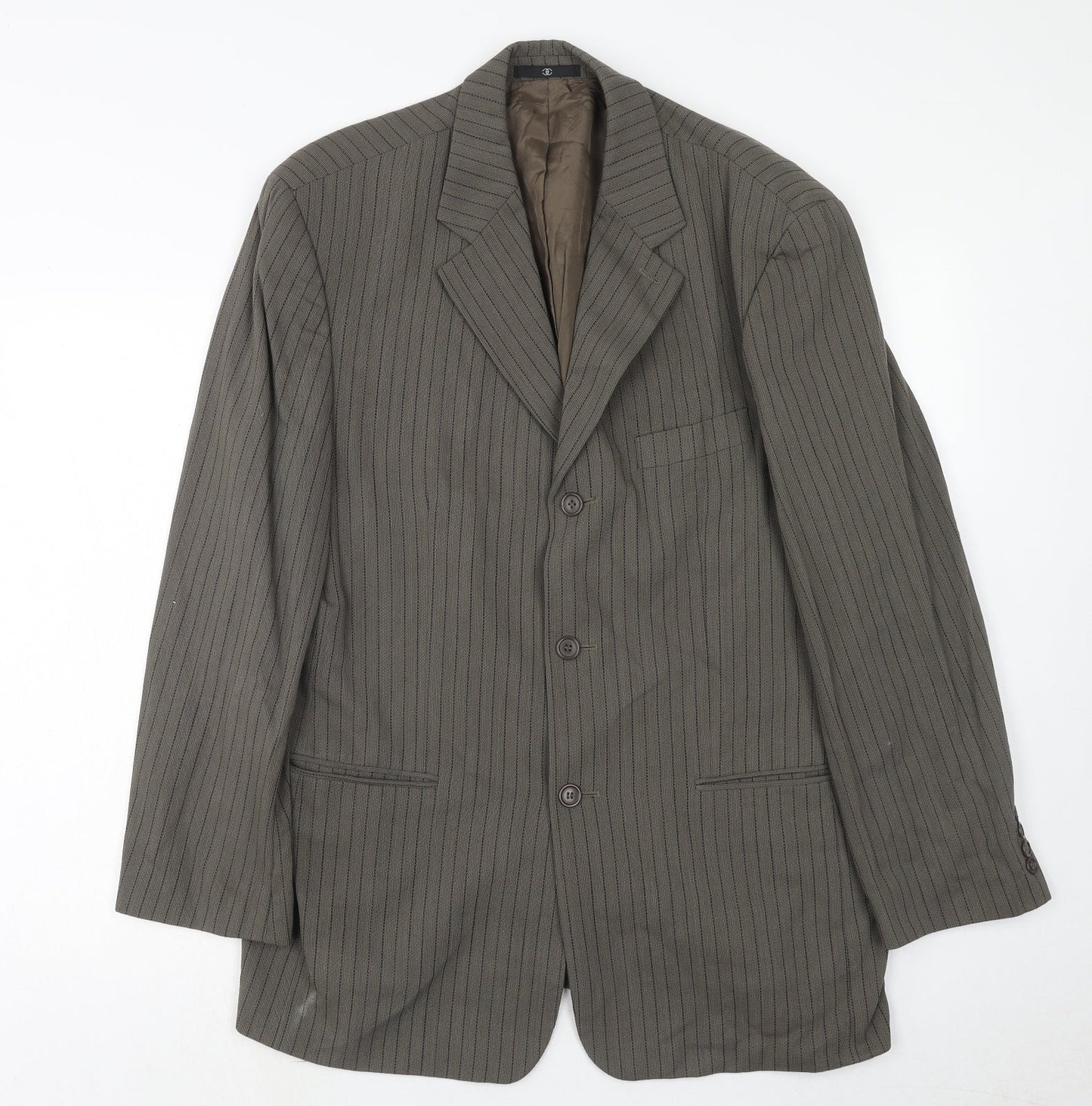 Mens UK Size 44 Ciro Citterio Regular Grey Suit Jacket