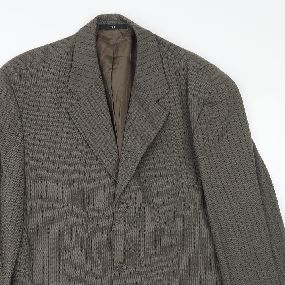 Mens UK Size 44 Ciro Citterio Regular Grey Suit Jacket
