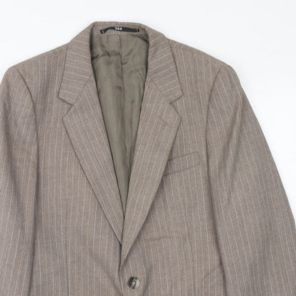 Mens UK Size 38 John Collier Regular Brown Suit Jacket