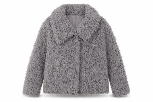 Primark Womens Grey Jacket Size 10 Zip