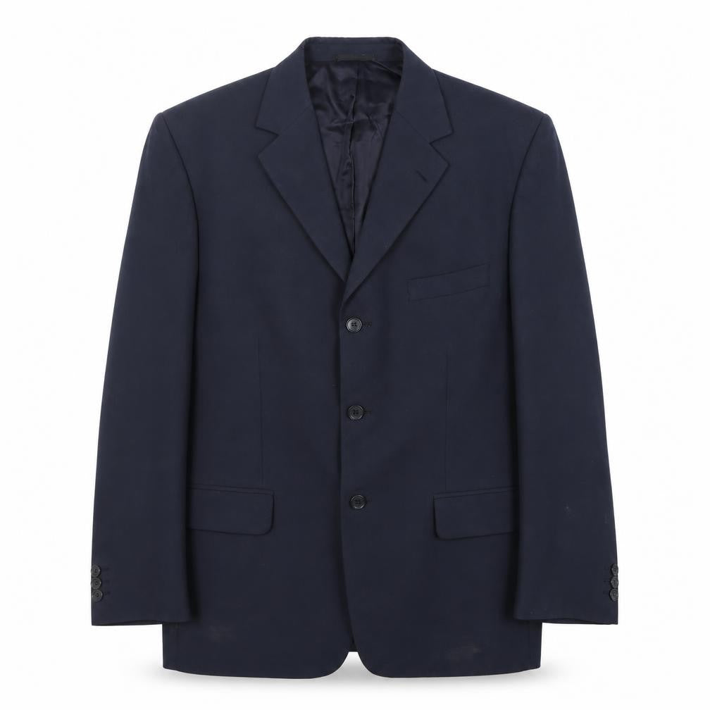 Mens UK Size 44 Armando Regular Blue Suit Jacket