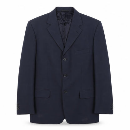 Mens UK Size 44 Armando Regular Blue Suit Jacket