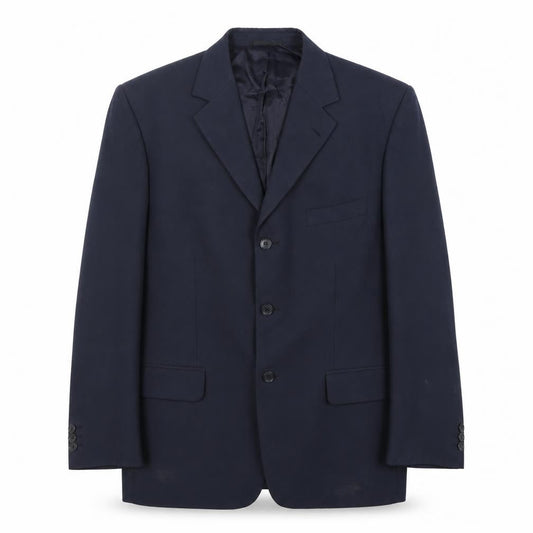 Mens UK Size 44 Armando Regular Blue Suit Jacket