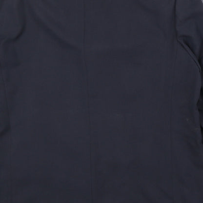 Armando Mens Blue Polyester Jacket Suit Jacket Size 44 Regular