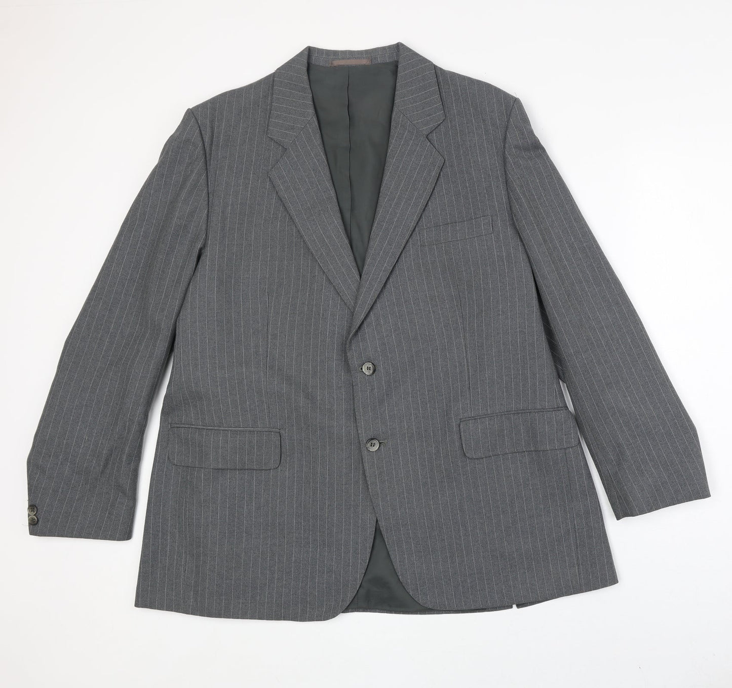 Mens UK Size 46 C&A Regular Grey Suit Jacket