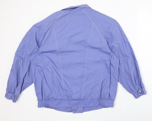 C&A Womens Blue Jacket Size 14 Snap