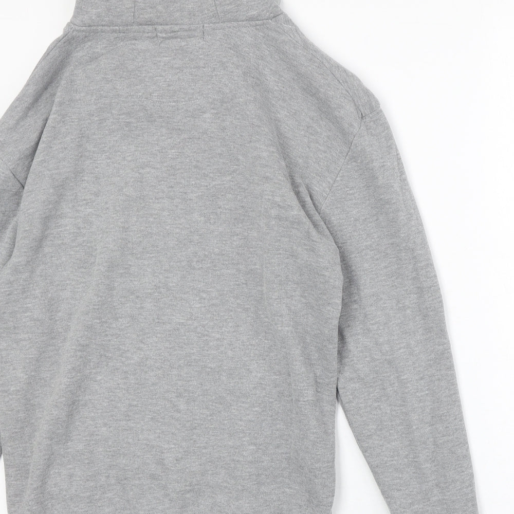 Primark Womens Grey Polyester Pullover Hoodie Size S Pullover
