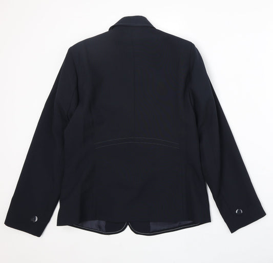 Womens UK Size 12 Wardrobe Regular Blue Blazer
