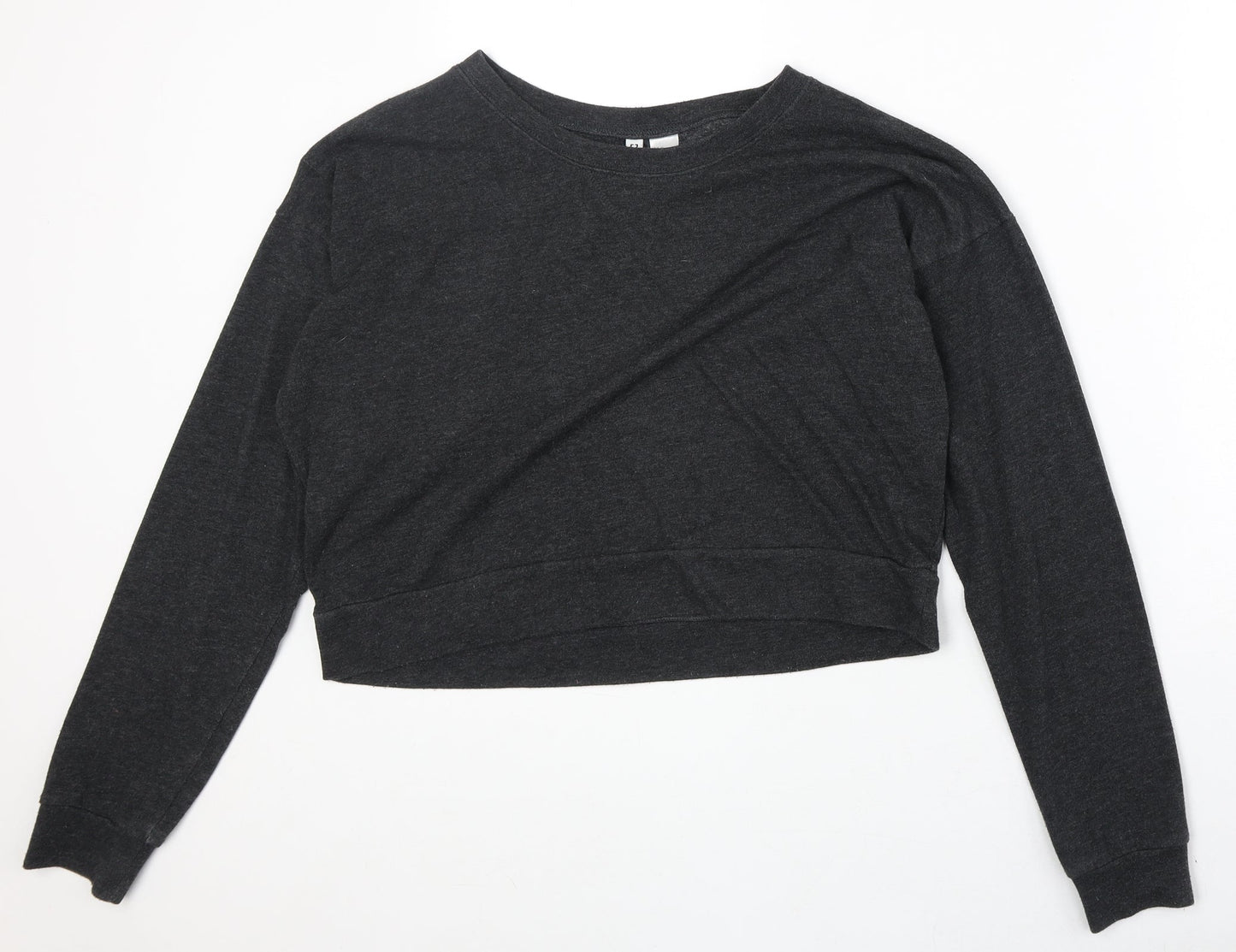 Womens UK Size M Divided by H&M Grey Pullover Sweatshirt