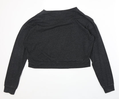 Womens UK Size M Divided by H&M Grey Pullover Sweatshirt