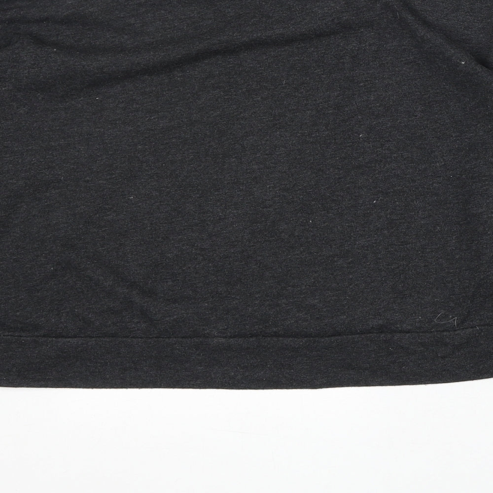 Womens UK Size M Divided by H&M Grey Pullover Sweatshirt