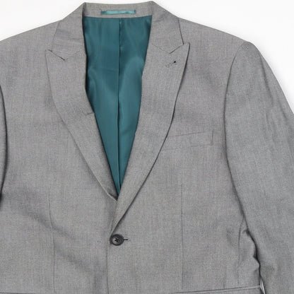 Mens UK Size 38 NEXT Regular Grey Suit Jacket