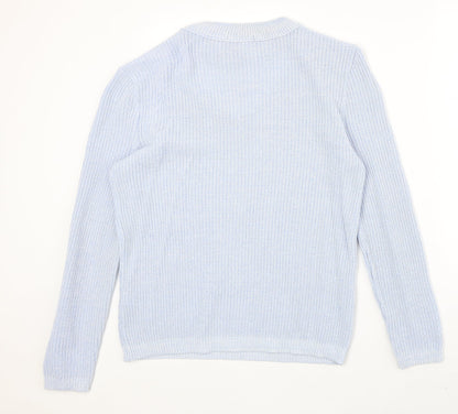 Womens UK Size L Atmosphere Blue Pullover Jumper