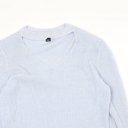 Womens UK Size L Atmosphere Blue Pullover Jumper