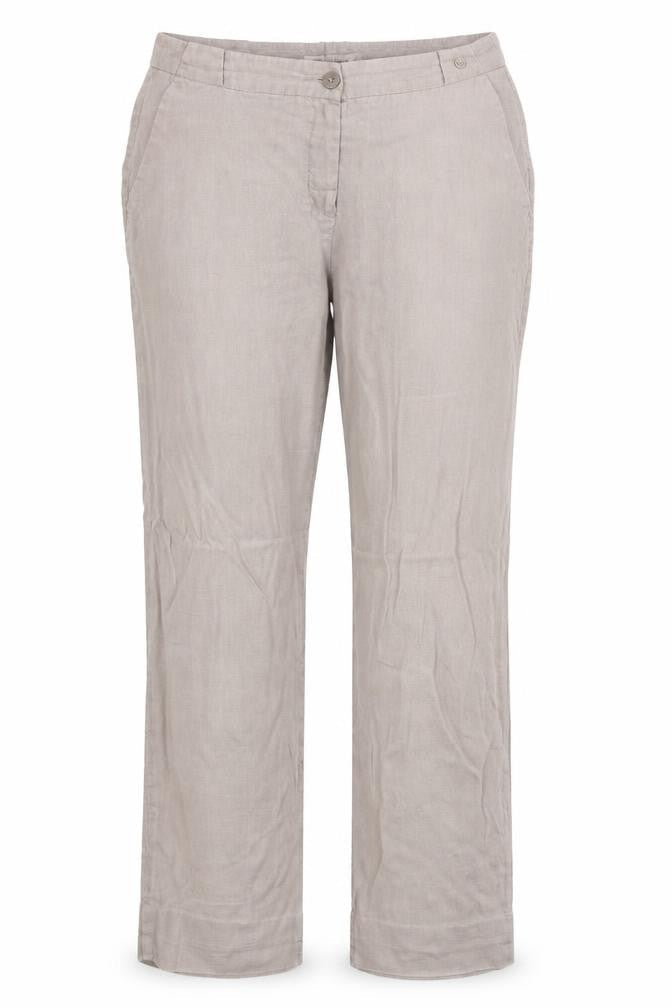 Womens UK Size 12 Punt Roma Regular Fit  Beige Trousers