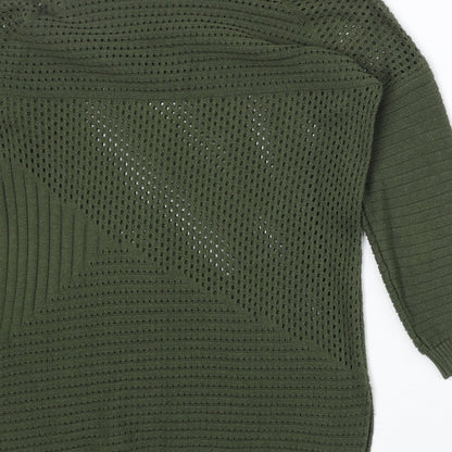 Womens UK Size 6 Select Green Pullover Jumper