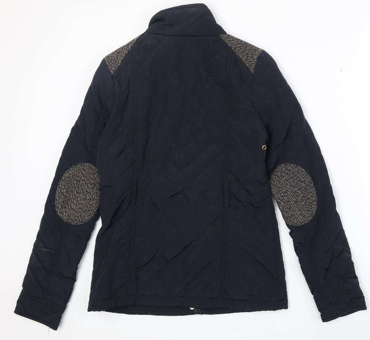 Womens UK Size 6 Atmosphere Blue Quilted Coat