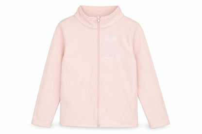 Decathlon Girls Pink Jacket Size 12 Years Zip