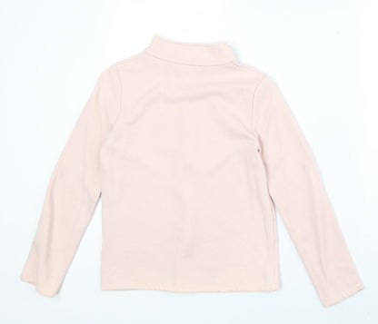 Decathlon Girls Pink Jacket Size 12 Years Zip