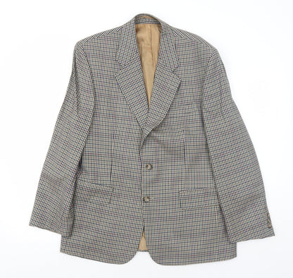 Mens UK Size 40 Burton Regular Multicoloured Suit Jacket