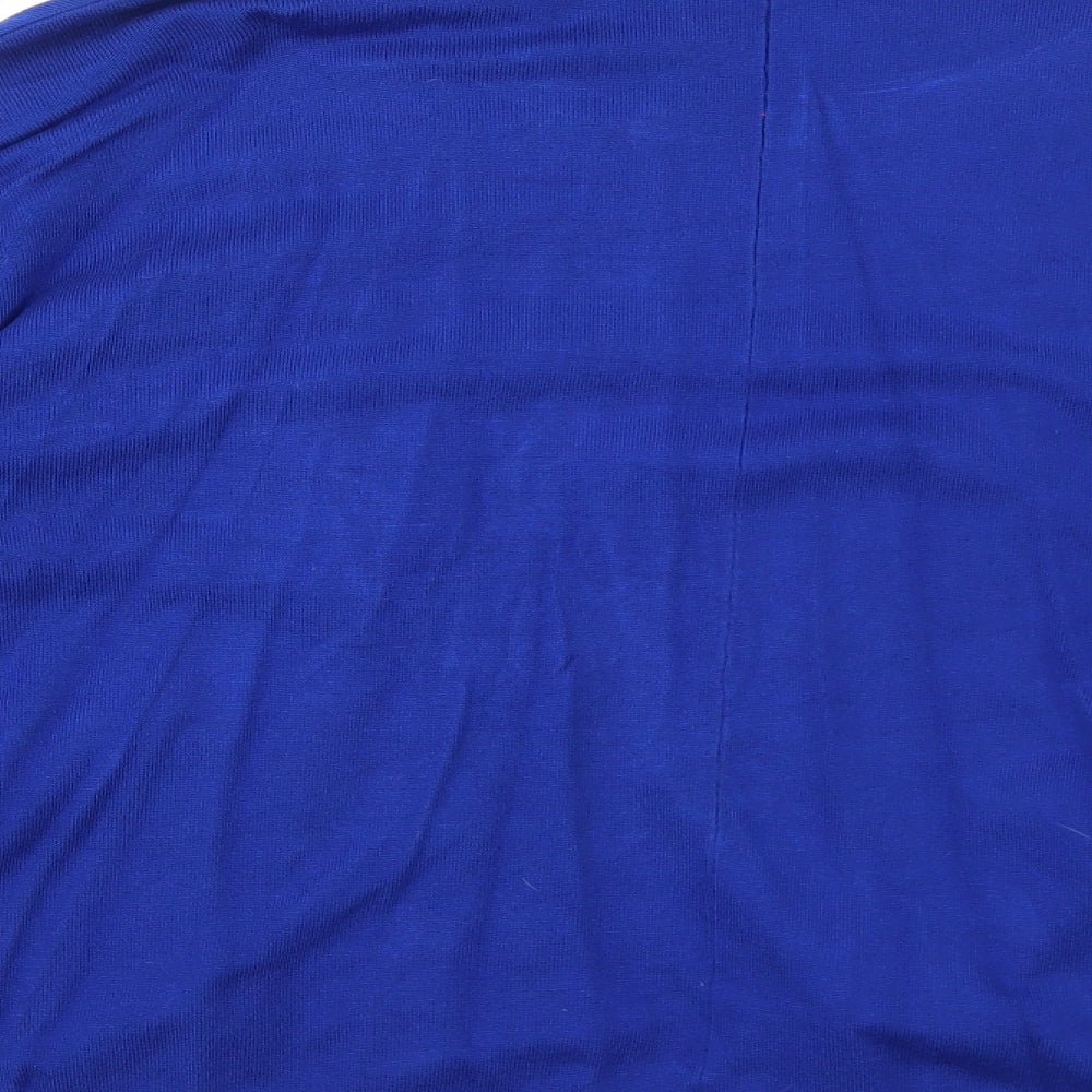 Womens UK Size S Zara Blue Cardigan Jumper
