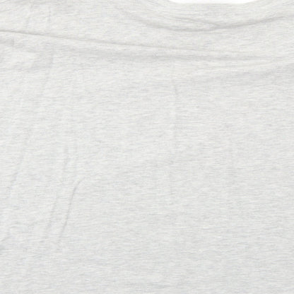Zara Womens Grey Cotton Pullover Sweatshirt Size M Pullover