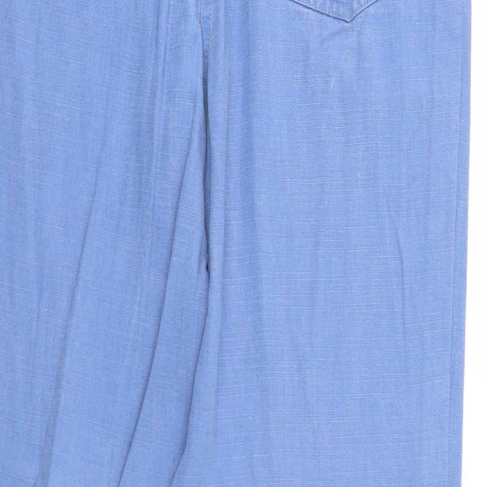 Womens UK Size 16 First Avenue Regular Fit  Blue Trousers