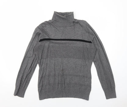 Womens UK Size M Saloos Grey Pullover Jumper