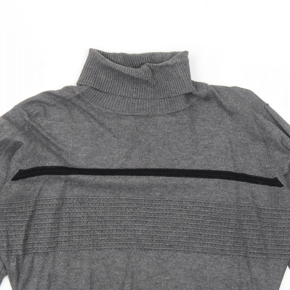 Womens UK Size M Saloos Grey Pullover Jumper