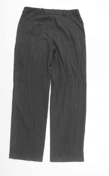 Womens UK Size 10 NEXT Regular Fit  Grey Trousers