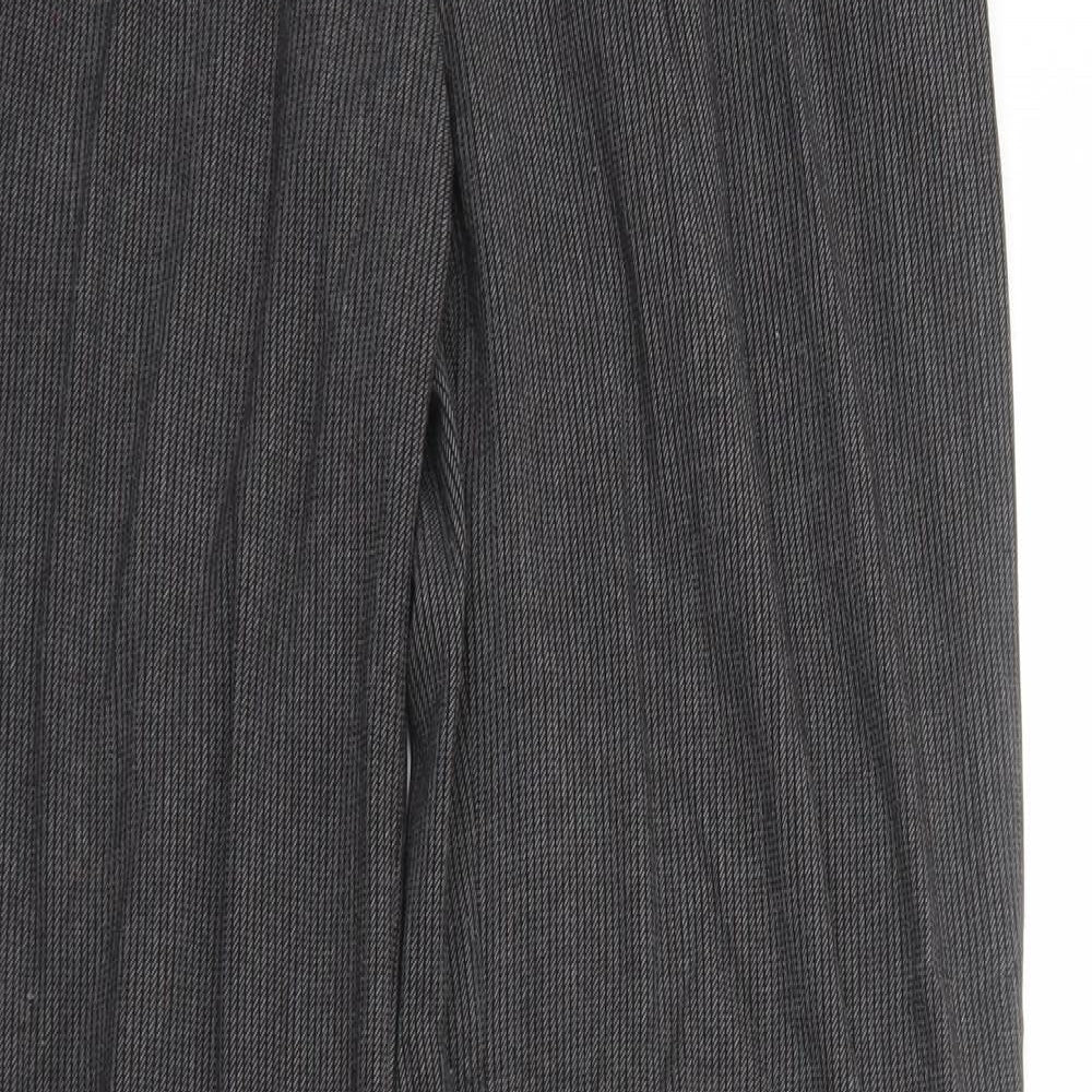 Womens UK Size 10 NEXT Regular Fit  Grey Trousers