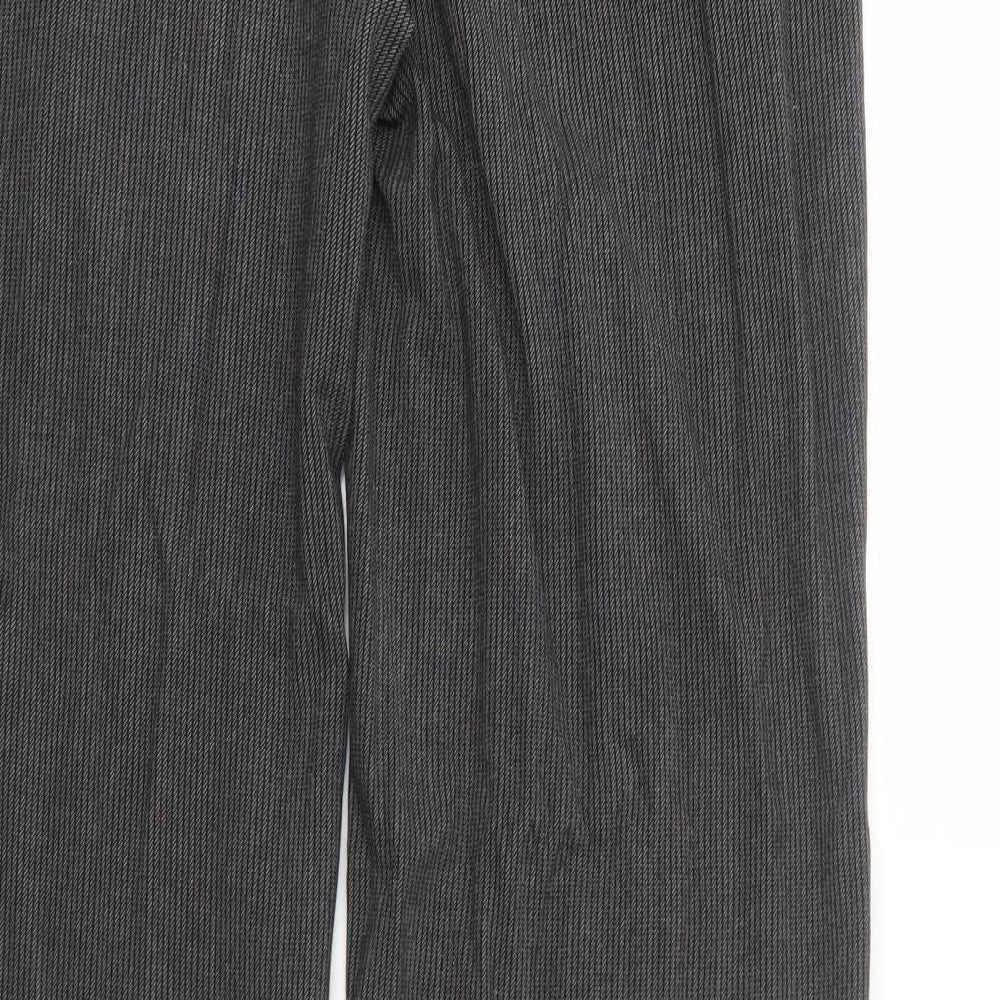 Womens UK Size 10 NEXT Regular Fit  Grey Trousers