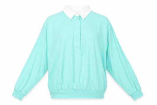 Womens UK Size 14 Capsule Blue Basic T-Shirt