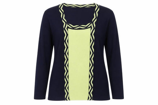 Womens UK Size L Alexara Blue Pullover Jumper