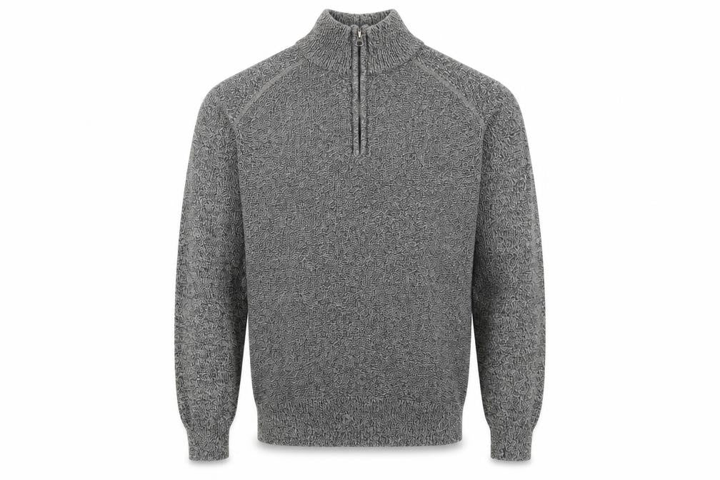 Mens UK Size S George Grey Pullover Jumper