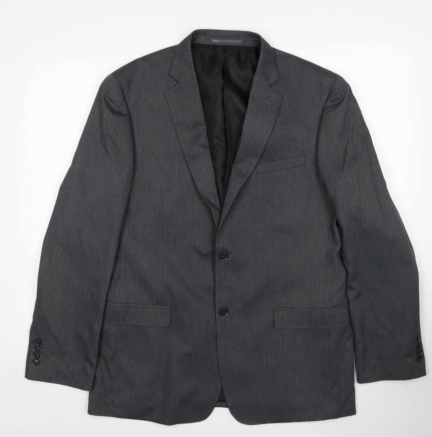 Mens UK Size 42 Charlton Grey Regular Grey Suit Jacket