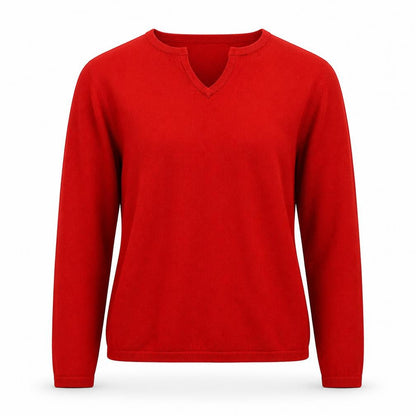 Womens UK Size S Akal Collection Red Pullover Jumper